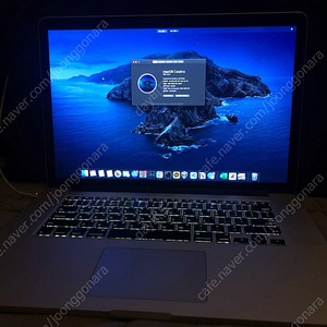 맥북 프로 2012 15인치 레티나 CTO 45만 네고가능 (빛나는 로고)