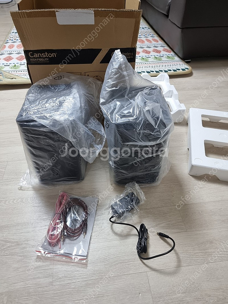 새제품) 캔스톤 R30Bt plus 블루투스 스피커 팝...--2