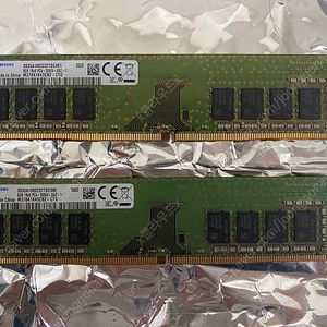 삼성 DDR4-2666 8GB RAM 2개