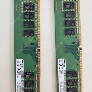 RAM 삼성전자 DDR4 8GB PC4-2400T (19200) 2개 팝니다.