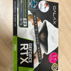 [판매] GALAX GeForce RTX 3060 EX White 12GB 완전 미개봉 에눌 가능