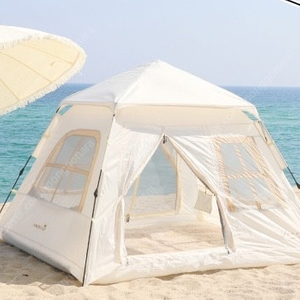[미개봉] 노르딕캠프 어반화이트 원터치 텐트