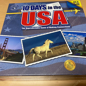 멘사 셀렉타 보드게임 10 DAYS in the USA