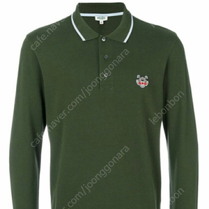 남성 겐조 미니 타이거 폴로티셔츠 카키색 100사이즈 새상품F765PO101 4BA 51 F765PO1014BA51