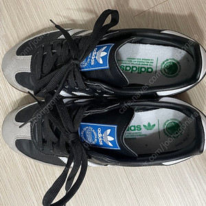 아디다스 삼바 비건 블랙 235 실착 1회