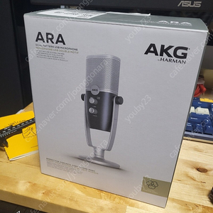 akg ara 콘덴서 마이크 및 타이탄 마이크 암