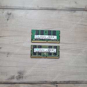 삼성 DDR4노트북램 8G 2개