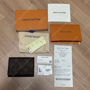 Louis Vuitton MONOGRAM 2022-23FW Card holder (M60703, M61733)