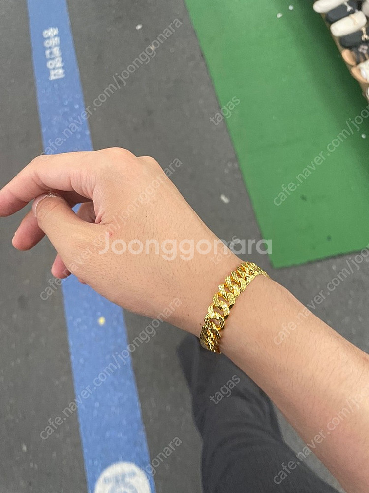 24k 순금 10돈 팔각체인 [새상품]--1