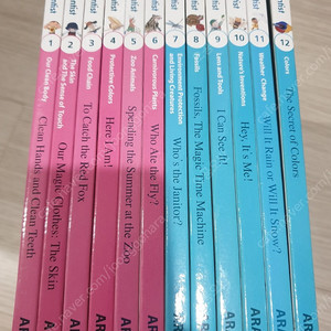 아람 리틀사이언티스트 영어동화책12권