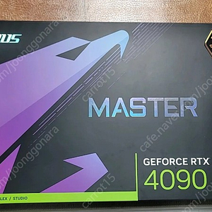 기가바이트 rtx 4090 어로스 마스터 그래픽카드