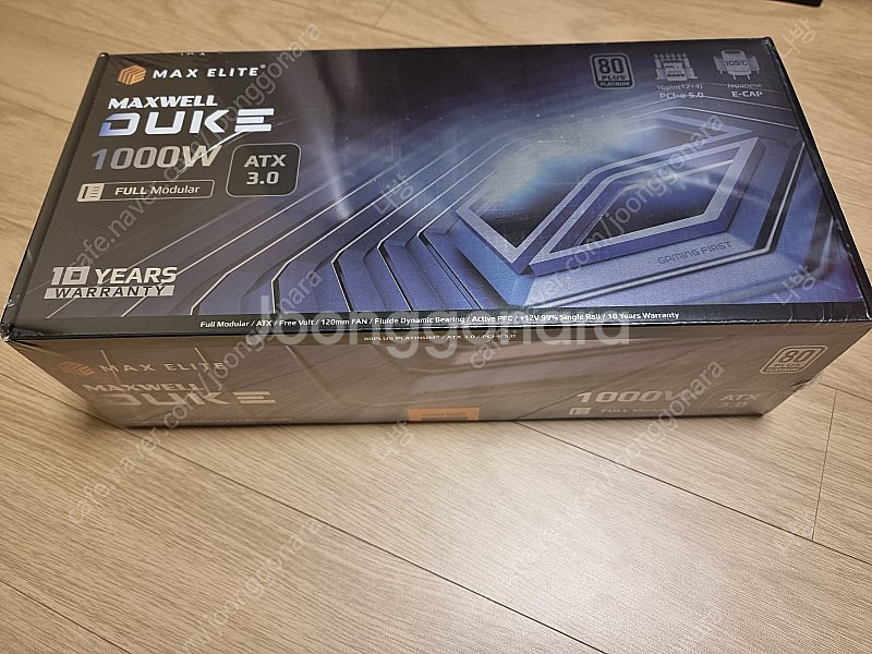 맥스엘리트 1000W ATX 3.0 플래티넘 파워 팝니...--0