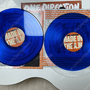 원디렉션 MADE IN THE A.M. 블루 lp 바이닐