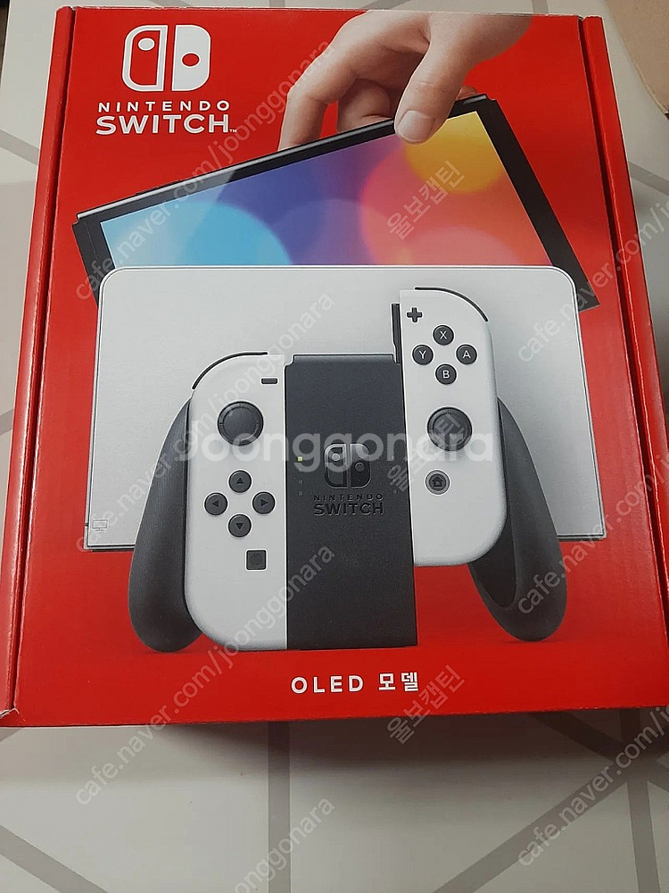 닌텐도 스위치 OLED 화이트 SSS급--0