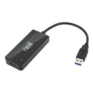 맥북 듀얼 모니터용 넥시 USB 3,0 to HDMI 컨버터 NX-U3TH1 NX324 디스플레이링크 팝니다