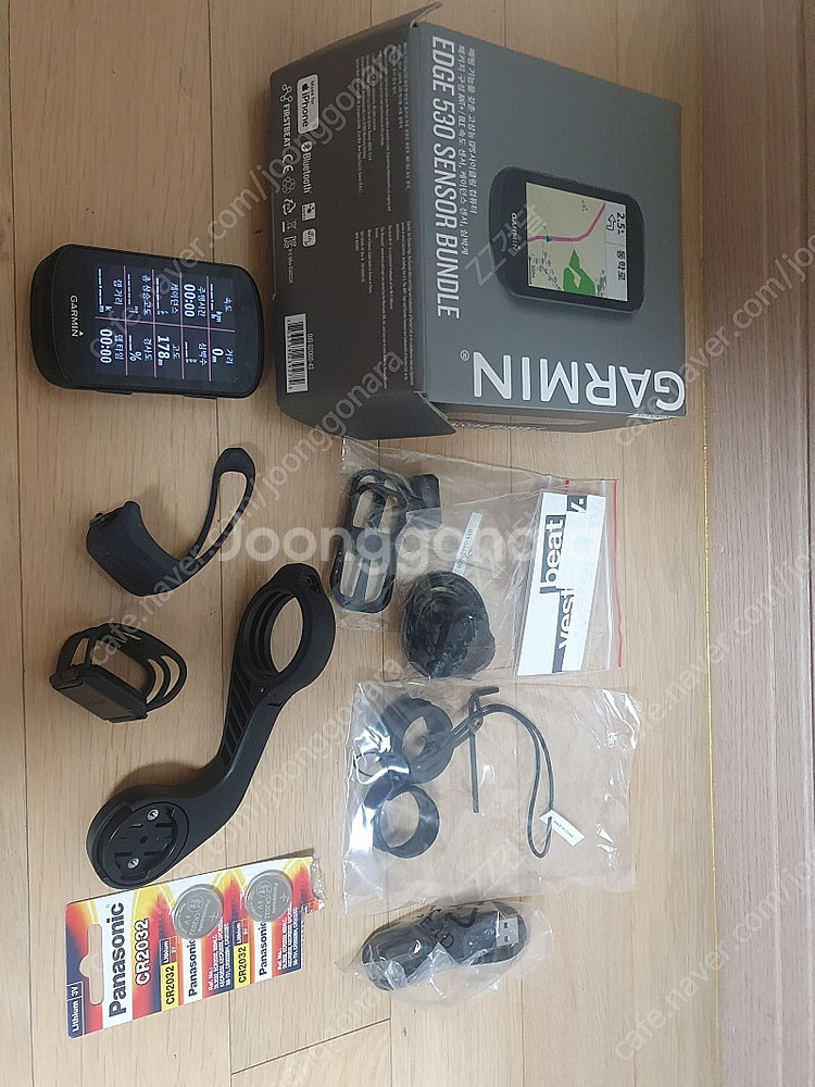 가민 엣지 530 번들 (기흥정품) 본체+센서2종+거치대--0