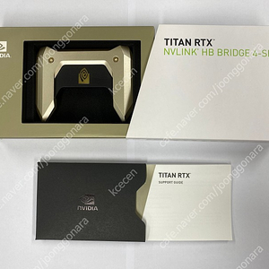 [엔비디아] TITAN RTX NVLINK BRIDGE 4slot / RTX-2080ti 호환가능