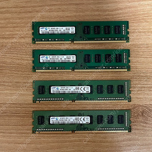 삼성 램 DDR3 12800 4기가 (4개)