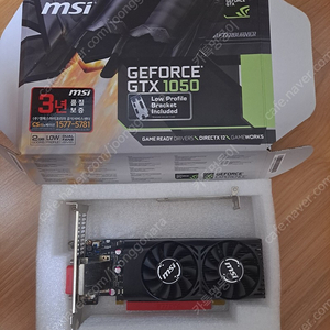 msi 1050 그래픽카드 팝니다.