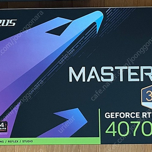 기가바이트 4070ti AORUS MASTER