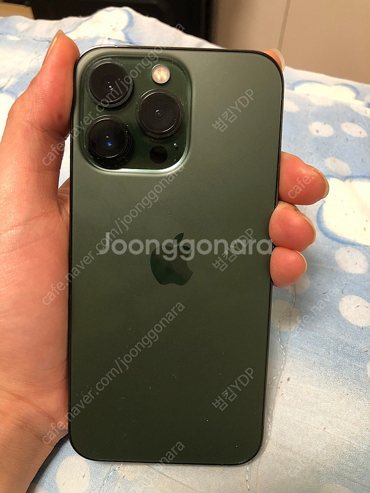 아이폰 13 프로 그린 128GB S급 배터리 100%--1