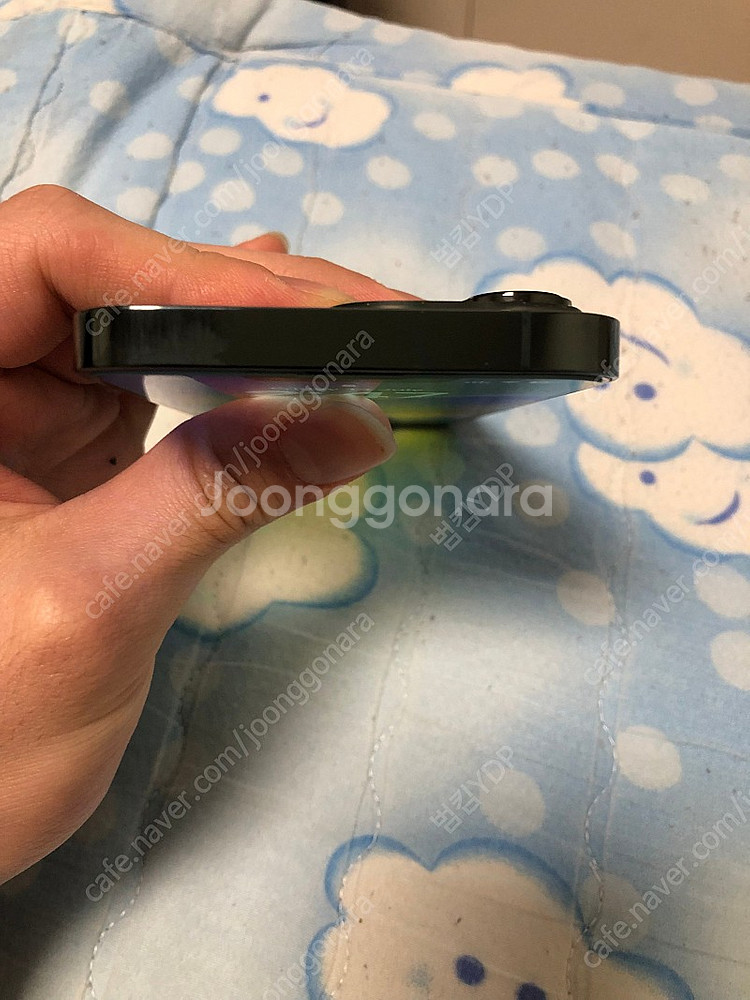 아이폰 13 프로 그린 128GB S급 배터리 100%--2