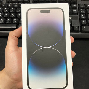 부산 아이폰14프로맥스 14PROMAX 153만원 스페이스블랙 미개봉 새상품