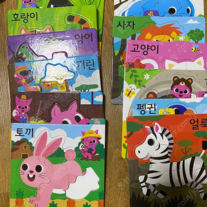유아퍼즐(핑크퐁,뽀로로,타요)