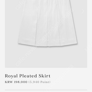 얼바닉30 pleated skirt