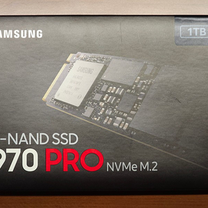 삼성전자 970 PRO 1TB (미개봉) 판매합니다.