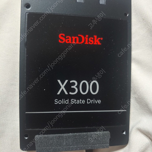 샌디스크 Sandisk X300 128GB SSD (120GB)