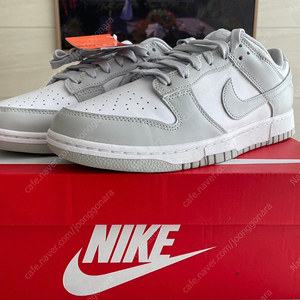 급처 나이키 덩크 그레이 포그 (새상품) 275 size Nike dunk grey fog 빠르게 판매합니다