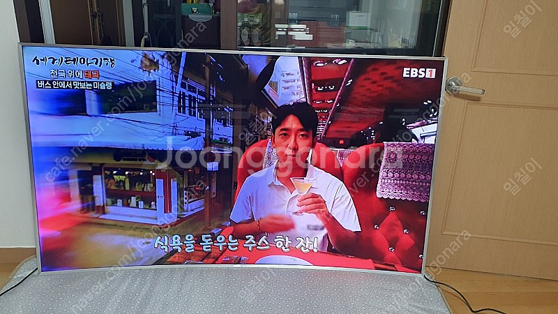 삼성 78인치 커브드 TV--0