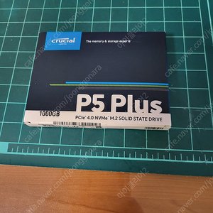 마이크론 크루셜 p5 plus NVMe 1TB 미개봉 팝니다