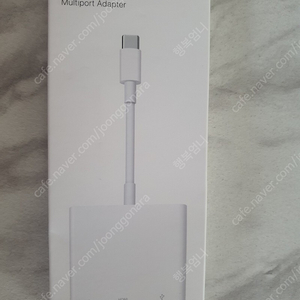 애플 멀티포트 어댑터(신형) USB-C to Digital AV Multiport Adapter 팝니다.