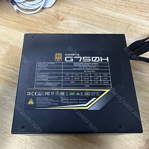 기가바이트 GIGABYTE G750H 80PLUS GOLD 모듈러 판매합니다.