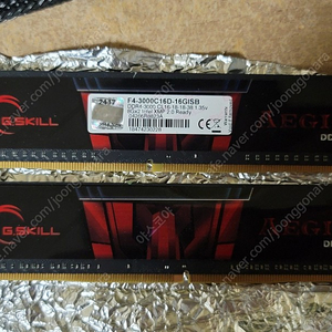 g skill ddr4 xmp 3000 8x2 (16gb) 팝니다