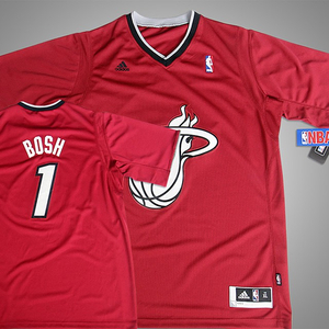 NBA Miami Heat #1 Chris Bosh 농구져지 정품adidas XL(110-115) (무료배송)