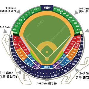 7월25일(화)롯데 VS 두산 경기 3루 테이블 2연석 양도