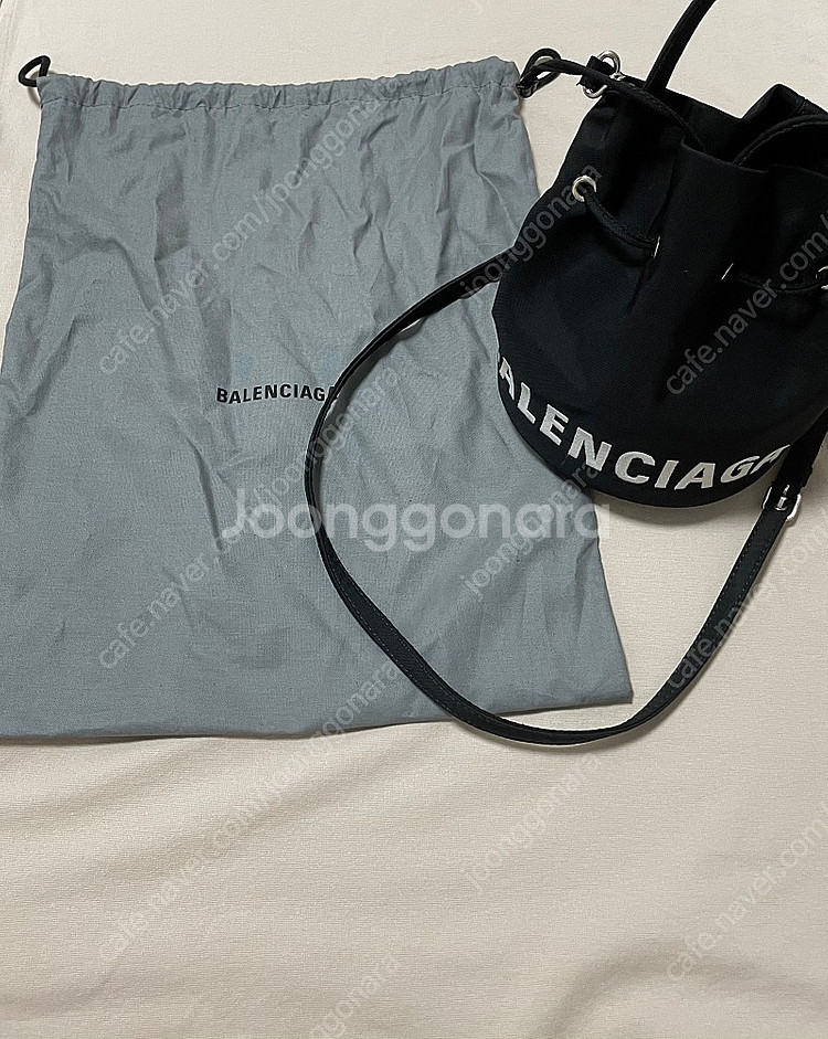 발렌시아가 버킷백 드로스트링 xs--0