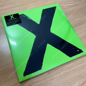 에드시런 lp ﻿X (Deluxe Edition) 다크그린 한정반 미개봉