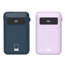 팬톤 3in1 보조배터리 10000MAH 연보라 퍼플 새것 택포 2만원