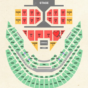 세븐틴콘서트 vip17구역 3열 단석 양도합니다