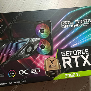 ASUS rog 3080ti strix LC 수냉 판매합니다