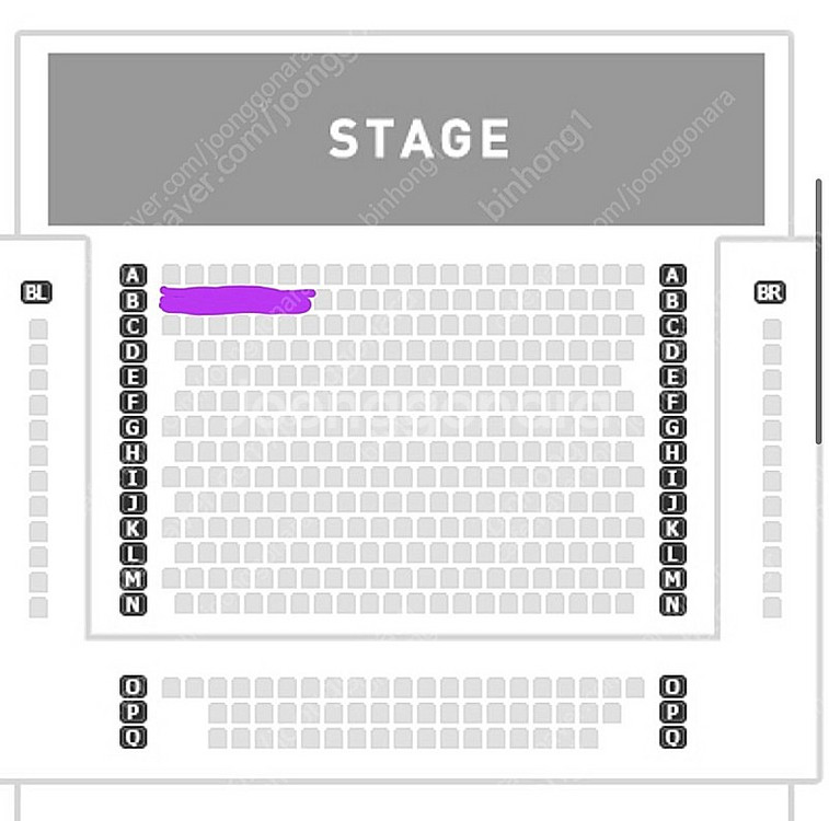 7/25 나무위의 군대 1층 b열 19:30--0