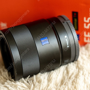 자이즈 55mm F1.8 렌즈 팔아요 (소니마운트).