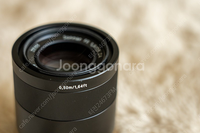 자이즈 55mm F1.8 렌즈 팔아요 (소니마운트).--4