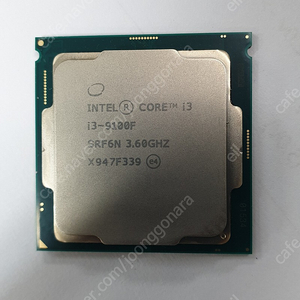 i3 9100F 인텔 CPU 판매합니다