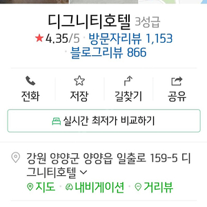 강원도 디그니티 호텔 7월23-25일 급매