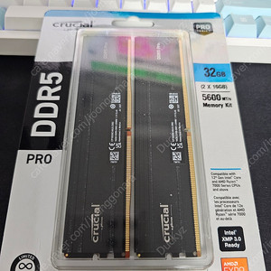 마이크론 DDR5 (16GBx2) 32GB PRO 패키지 대원CTS 판매합니다.